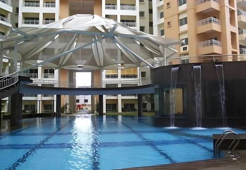 Swimming Pool Tensile Structure